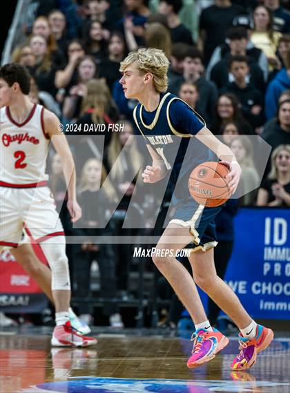 Thumbnail 1 in Owyhee vs. Middleton (IHSAA 5A Quarterfinal) photogallery.