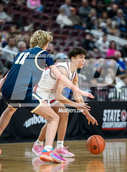 Thumbnail 3 in Owyhee vs. Middleton (IHSAA 5A Quarterfinal) photogallery.
