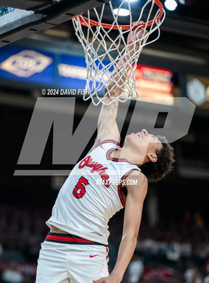 Thumbnail 3 in Owyhee vs. Middleton (IHSAA 5A Quarterfinal) photogallery.