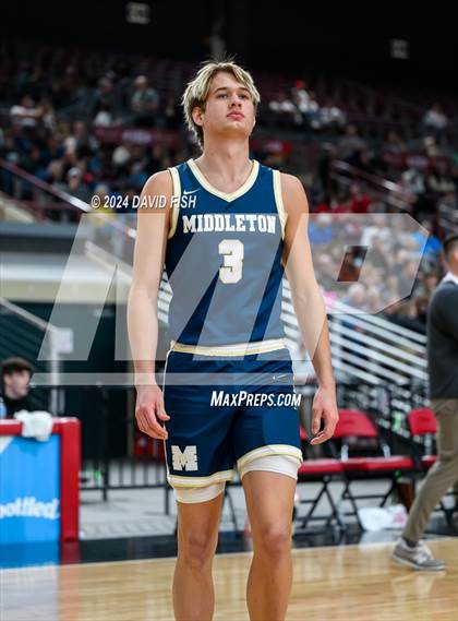 Thumbnail 3 in Owyhee vs. Middleton (IHSAA 5A Quarterfinal) photogallery.