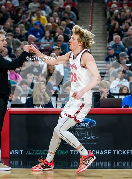 Thumbnail 2 in Owyhee vs. Middleton (IHSAA 5A Quarterfinal) photogallery.