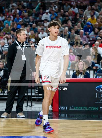 Thumbnail 2 in Owyhee vs. Middleton (IHSAA 5A Quarterfinal) photogallery.