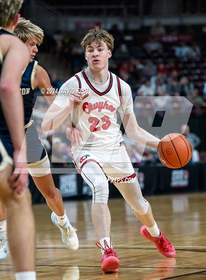 Thumbnail 3 in Owyhee vs. Middleton (IHSAA 5A Quarterfinal) photogallery.