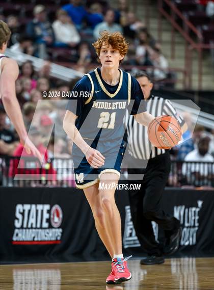Thumbnail 3 in Owyhee vs. Middleton (IHSAA 5A Quarterfinal) photogallery.