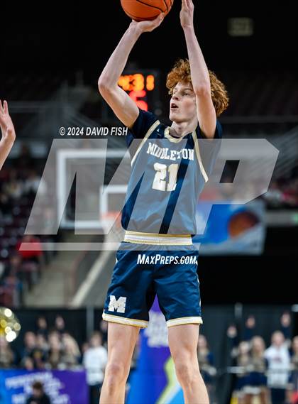 Thumbnail 1 in Owyhee vs. Middleton (IHSAA 5A Quarterfinal) photogallery.