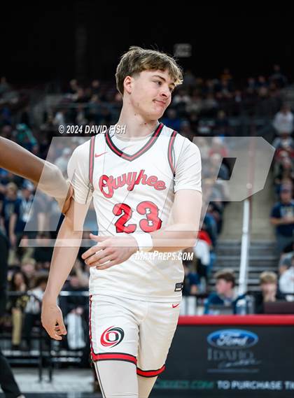 Thumbnail 2 in Owyhee vs. Middleton (IHSAA 5A Quarterfinal) photogallery.