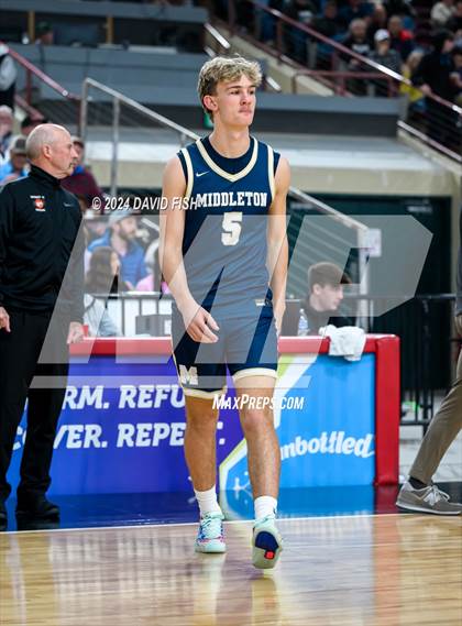 Thumbnail 2 in Owyhee vs. Middleton (IHSAA 5A Quarterfinal) photogallery.