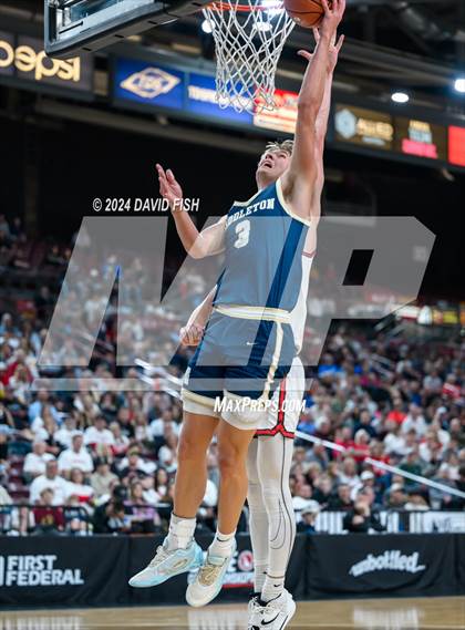 Thumbnail 2 in Owyhee vs. Middleton (IHSAA 5A Quarterfinal) photogallery.