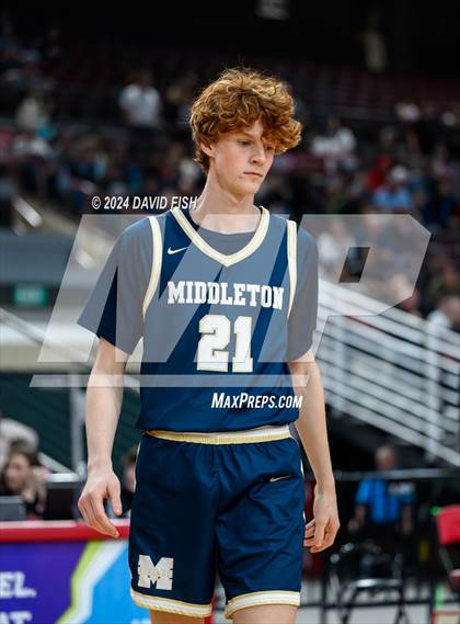 Thumbnail 1 in Owyhee vs. Middleton (IHSAA 5A Quarterfinal) photogallery.