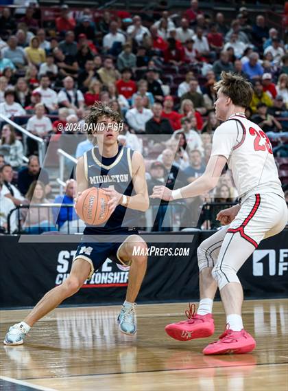 Thumbnail 2 in Owyhee vs. Middleton (IHSAA 5A Quarterfinal) photogallery.