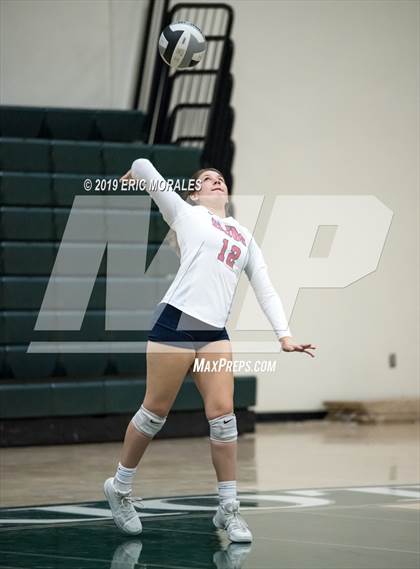 Thumbnail 1 in San Joaquin Memorial vs Tulare Union (Patriot Varsity Tournament) photogallery.