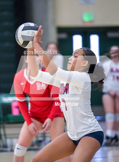 Thumbnail 2 in San Joaquin Memorial vs Tulare Union (Patriot Varsity Tournament) photogallery.