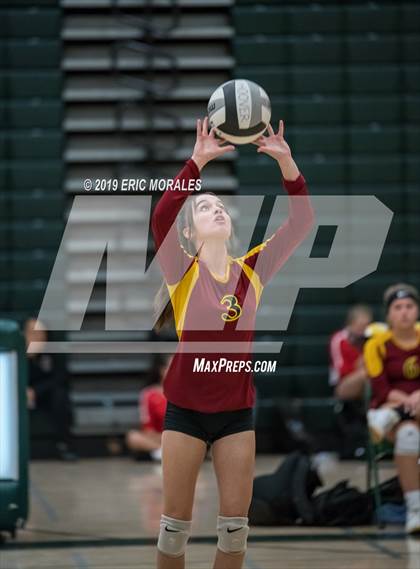 Thumbnail 3 in San Joaquin Memorial vs Tulare Union (Patriot Varsity Tournament) photogallery.