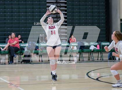 Thumbnail 3 in San Joaquin Memorial vs Tulare Union (Patriot Varsity Tournament) photogallery.