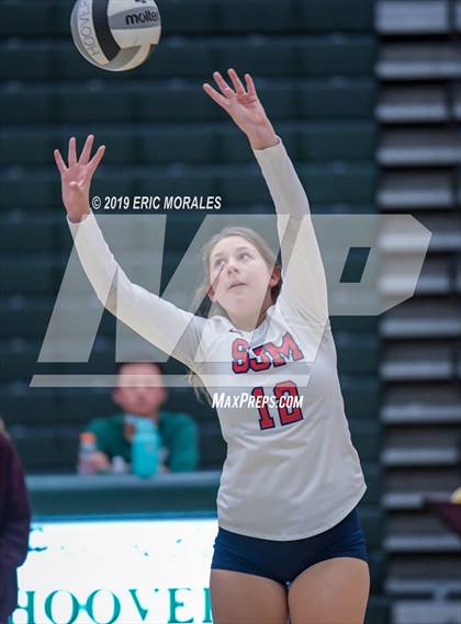 Thumbnail 2 in San Joaquin Memorial vs Tulare Union (Patriot Varsity Tournament) photogallery.