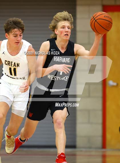 Thumbnail 3 in Crean Lutheran vs. Harvard-Westlake (Rolling Hills State Preview) photogallery.
