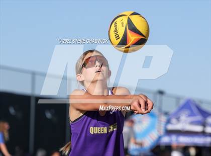 Thumbnail 1 in O'Connor vs Queen Creek @ Casteel (AIA Division I Pairs Semifinals) photogallery.