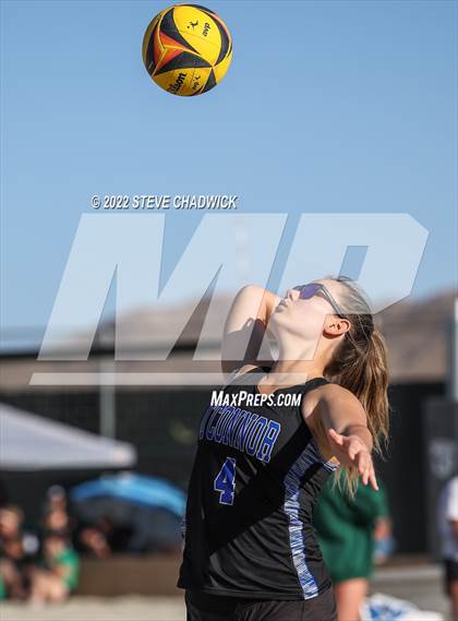 Thumbnail 2 in O'Connor vs Queen Creek @ Casteel (AIA Division I Pairs Semifinals) photogallery.
