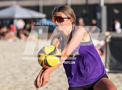 Thumbnail 3 in O'Connor vs Queen Creek @ Casteel (AIA Division I Pairs Semifinals) photogallery.