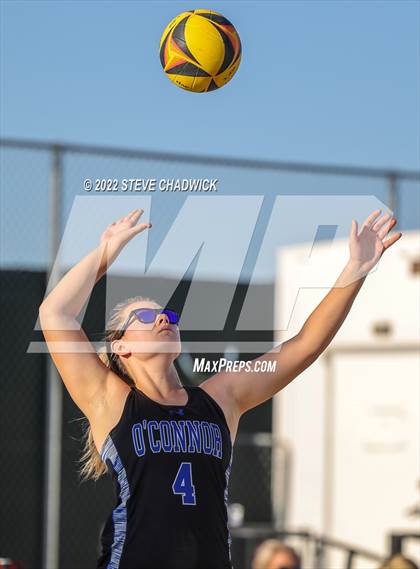 Thumbnail 1 in O'Connor vs Queen Creek @ Casteel (AIA Division I Pairs Semifinals) photogallery.