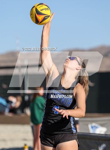 Thumbnail 3 in O'Connor vs Queen Creek @ Casteel (AIA Division I Pairs Semifinals) photogallery.
