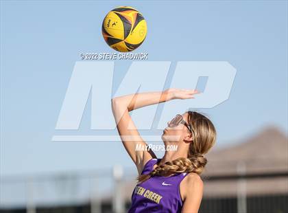 Thumbnail 2 in O'Connor vs Queen Creek @ Casteel (AIA Division I Pairs Semifinals) photogallery.