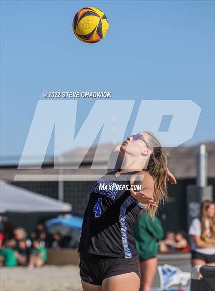 Thumbnail 1 in O'Connor vs Queen Creek @ Casteel (AIA Division I Pairs Semifinals) photogallery.