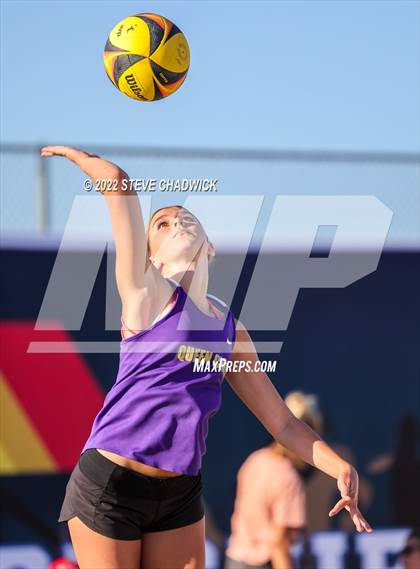 Thumbnail 3 in O'Connor vs Queen Creek @ Casteel (AIA Division I Pairs Semifinals) photogallery.
