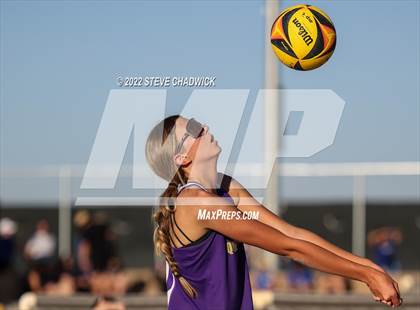 Thumbnail 1 in O'Connor vs Queen Creek @ Casteel (AIA Division I Pairs Semifinals) photogallery.