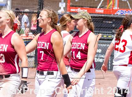 Thumbnail 3 in Eden vs. Center Moriches (NYSPHSAA Class B Semifinal) photogallery.