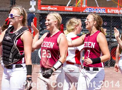 Thumbnail 2 in Eden vs. Center Moriches (NYSPHSAA Class B Semifinal) photogallery.