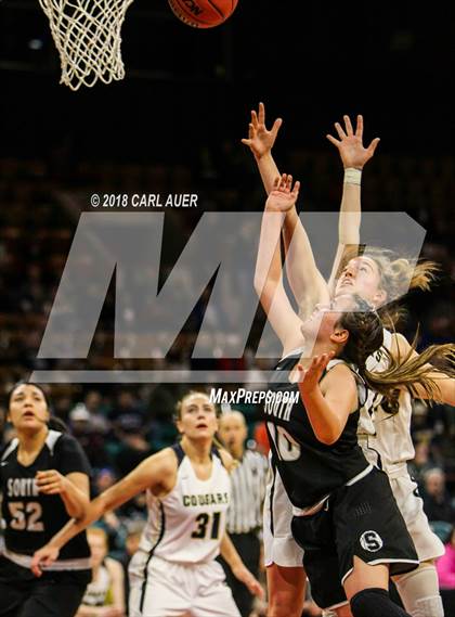 Thumbnail 2 in Pueblo South vs. Evergreen (CHSAA 4A Final) photogallery.