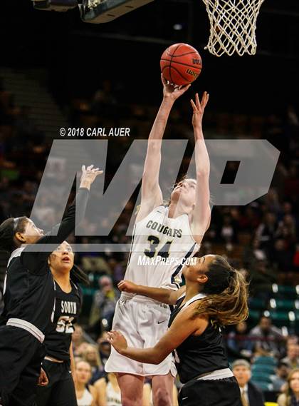 Thumbnail 2 in Pueblo South vs. Evergreen (CHSAA 4A Final) photogallery.