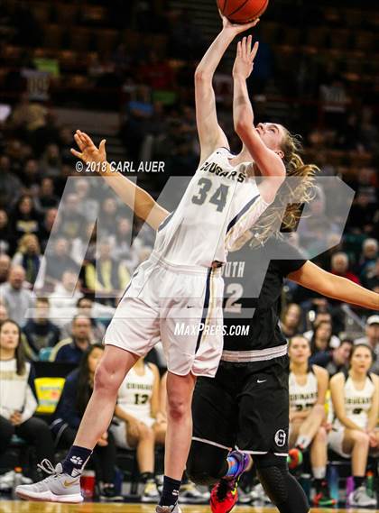 Thumbnail 2 in Pueblo South vs. Evergreen (CHSAA 4A Final) photogallery.