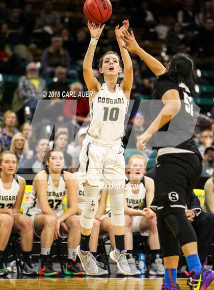 Thumbnail 2 in Pueblo South vs. Evergreen (CHSAA 4A Final) photogallery.