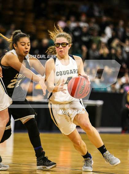 Thumbnail 2 in Pueblo South vs. Evergreen (CHSAA 4A Final) photogallery.