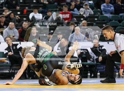 Thumbnail 2 in NJSIAA Wrestling Championships (Finals) photogallery.