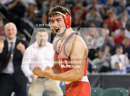 Thumbnail 3 in NJSIAA Wrestling Championships (Finals) photogallery.