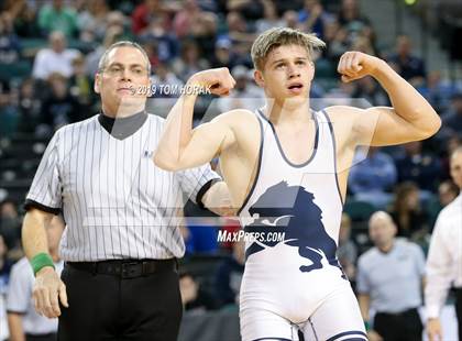 Thumbnail 2 in NJSIAA Wrestling Championships (Finals) photogallery.