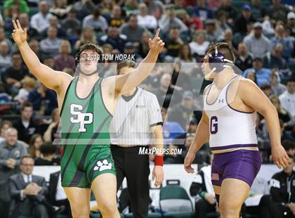 Thumbnail 2 in NJSIAA Wrestling Championships (Finals) photogallery.