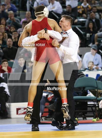 Thumbnail 1 in NJSIAA Wrestling Championships (Finals) photogallery.
