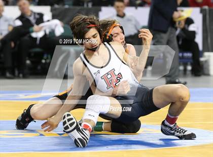Thumbnail 2 in NJSIAA Wrestling Championships (Finals) photogallery.
