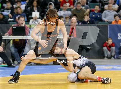 Thumbnail 3 in NJSIAA Wrestling Championships (Finals) photogallery.