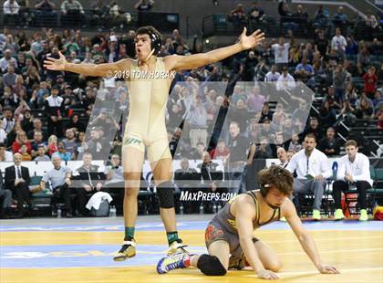 Thumbnail 3 in NJSIAA Wrestling Championships (Finals) photogallery.