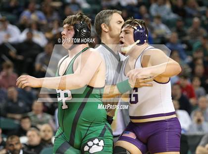 Thumbnail 2 in NJSIAA Wrestling Championships (Finals) photogallery.