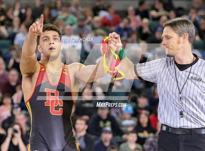 Thumbnail 3 in NJSIAA Wrestling Championships (Finals) photogallery.