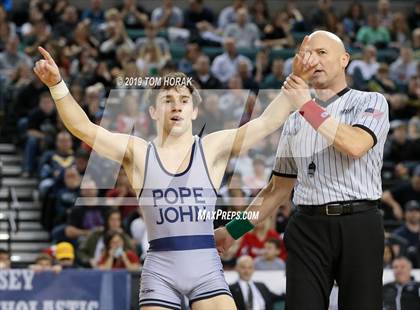 Thumbnail 3 in NJSIAA Wrestling Championships (Finals) photogallery.