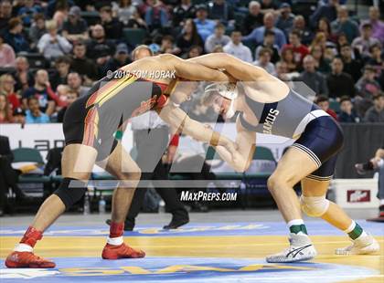 Thumbnail 2 in NJSIAA Wrestling Championships (Finals) photogallery.