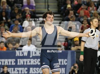 Thumbnail 2 in NJSIAA Wrestling Championships (Finals) photogallery.