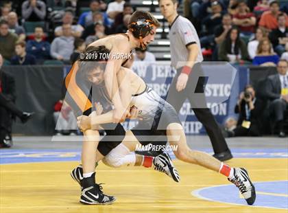 Thumbnail 2 in NJSIAA Wrestling Championships (Finals) photogallery.